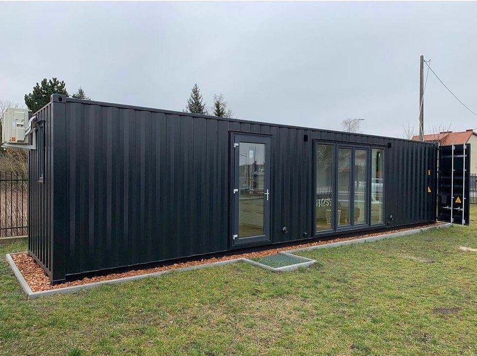 New 40HC Black Custom Container Home Online | R-H Container Service