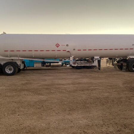 Polar 11600 Gallon Propane Tanks Online MC-331 LPG LIQUID TANKER IN STOCK Online | R-H Container Service
