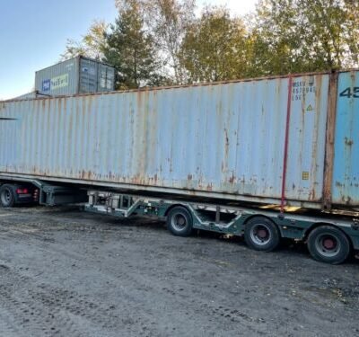 45 Ft Container Storage Container Material Container High Cube Sea Container Warehouse