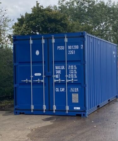 20Ft Shipping Container New Blue Or Green Online | R-H Container Service