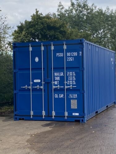 20Ft Shipping Container New Blue Or Green Online | R-H Container Service