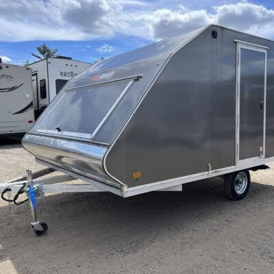 Sno Pro 101x12 Aluminum 2-Place Snowmobile Trailer w/Galvanized Package Online | R-H Container Service