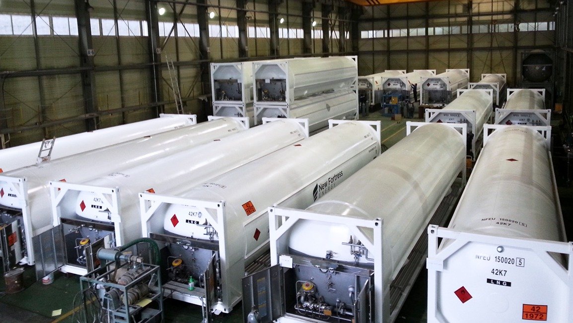 T75 40ft Cryogenic LNG ISO Tanks Online | R-H Container Service