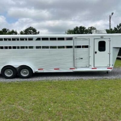Used 2022 Shadow STK Stock Trailer with 8′ Short Wall Online | R-H Container Service